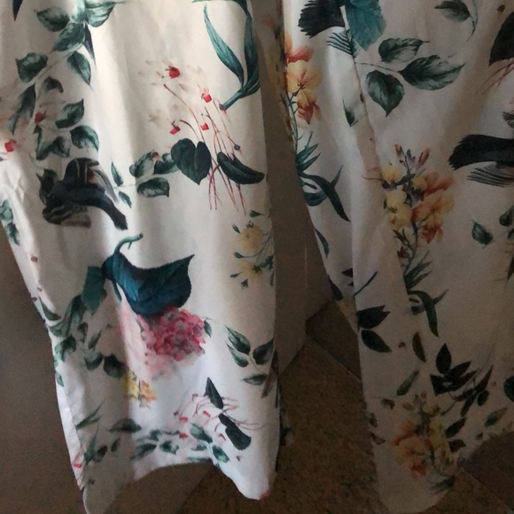 L’Atiste by Amy Floral Halter wide leg Jumpsuit S - Picture 4 of 7